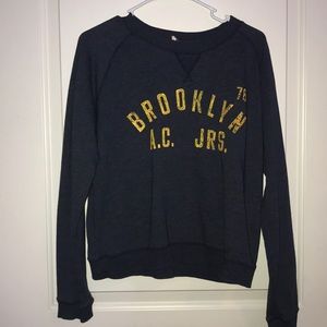 Crew neck sweatshirt